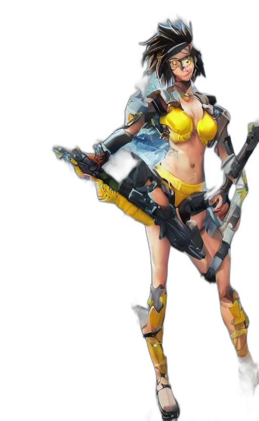 weapon, robot, concept art, cyberpunk transparent PNG cut-out