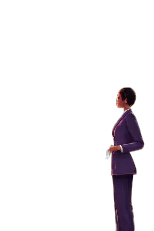 staff, jacket, robot, dress, concept art, 3d render, outer space, pastel transparent PNG cut-out