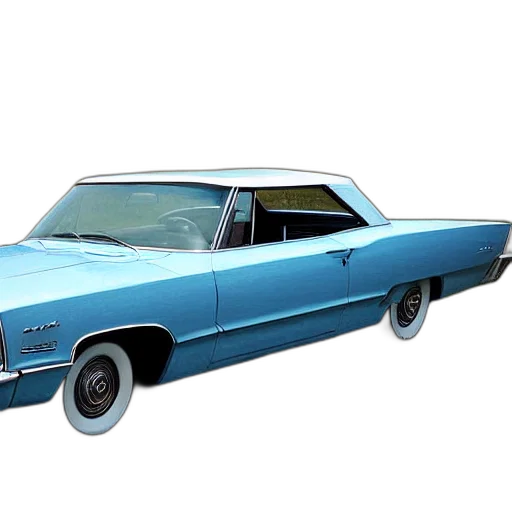 car, photorealistic, 3d render, impala transparent PNG cut-out