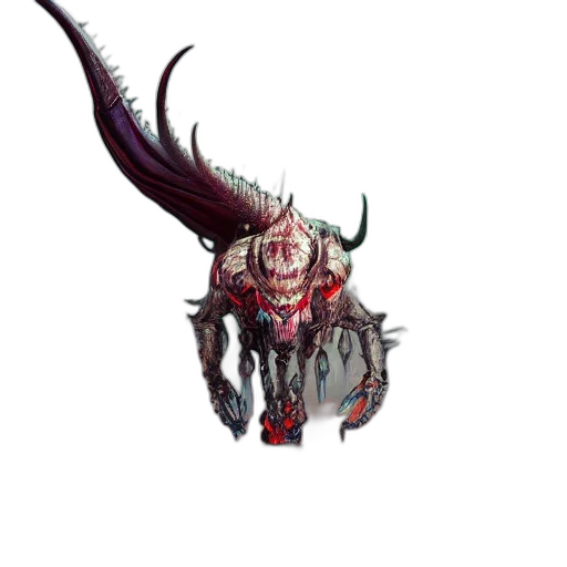 staff, creature, dragon, mask transparent PNG cut-out