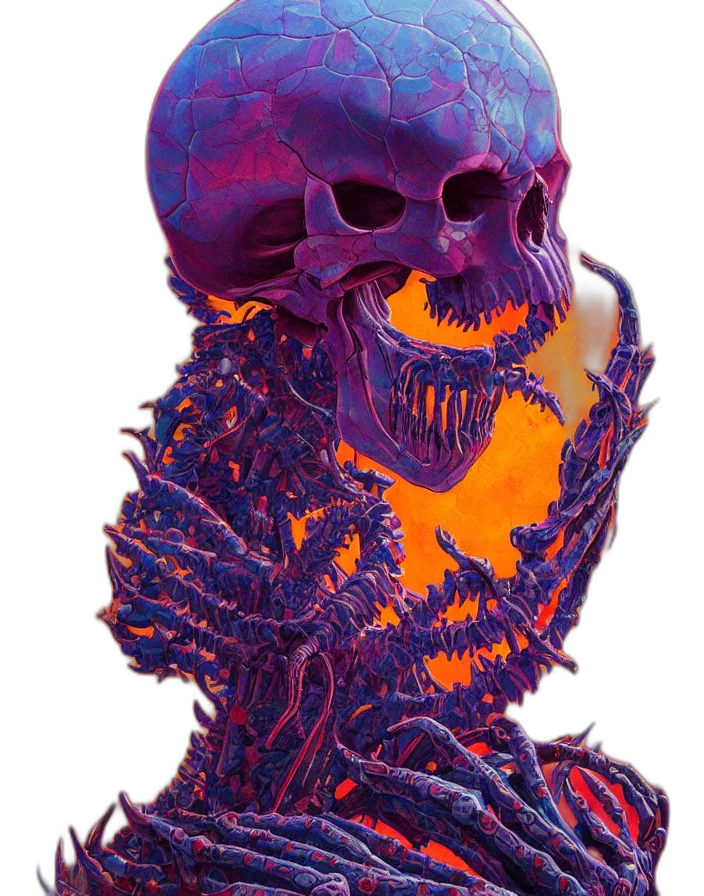 mask, creature, face, robot transparent PNG cut-out