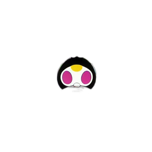 animal, face, creature, robot, pixel art, cartoon, concept art, vaporwave transparent PNG cut-out