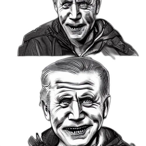 face, mask, comic book art, concept art transparent PNG cut-out