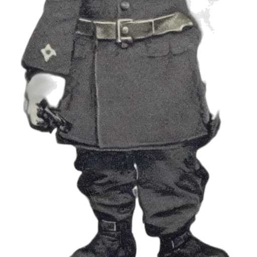 staff, jacket, face, hat transparent PNG cut-out