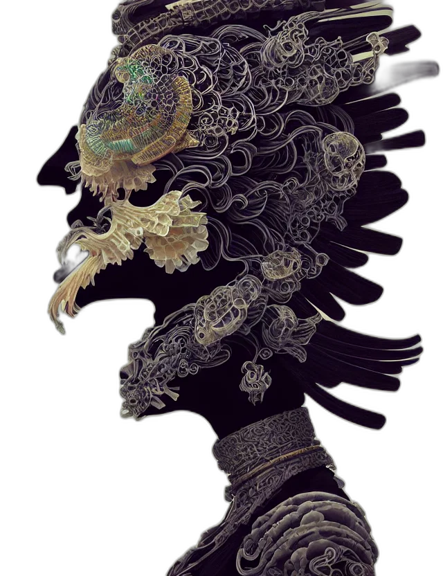 mask, crown, dragon, staff transparent PNG cut-out