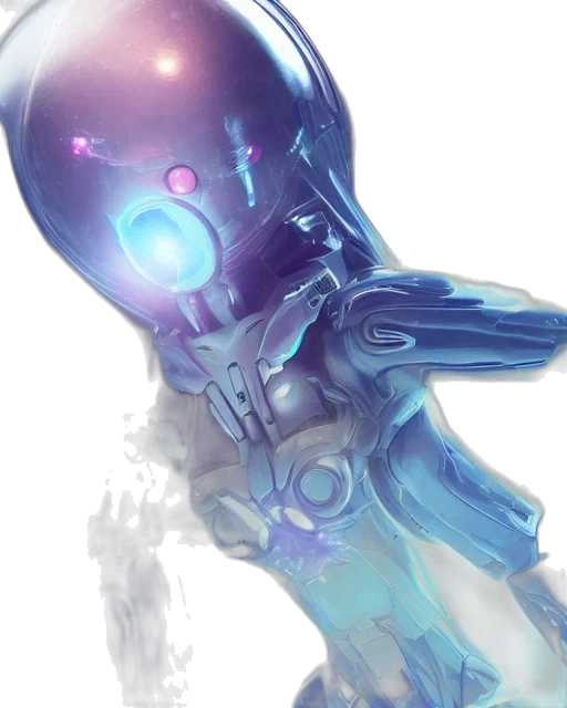 robot, mask, weapon, face transparent PNG cut-out