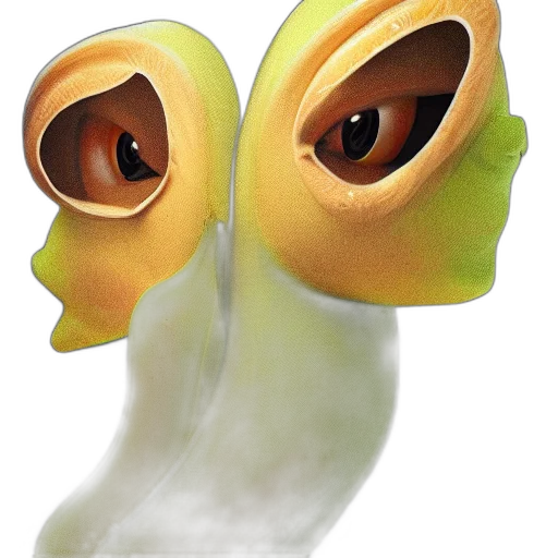 mask, animal, face, creature, 3d render, concept art, photorealistic, cartoon transparent PNG cut-out