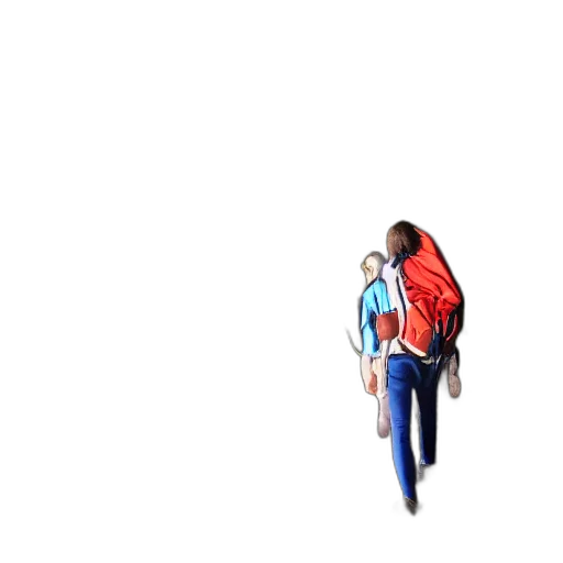 jacket, umbrella, hair, bottle transparent PNG cut-out