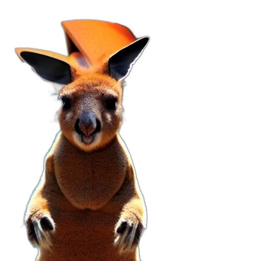 animal, creature, hat, staff transparent PNG cut-out