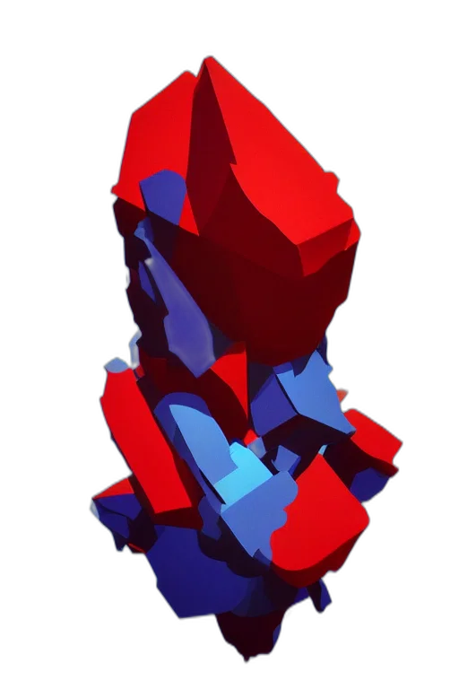 robot, crown, face, mask transparent PNG cut-out