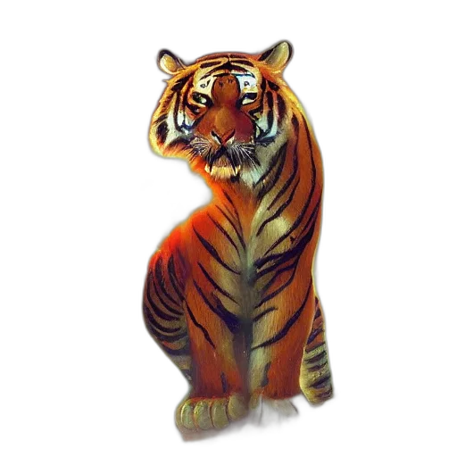animal, creature, staff, 3d render transparent PNG cut-out