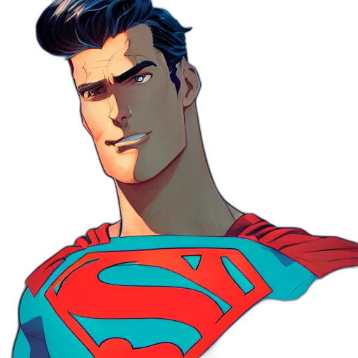 face, comic book art, concept art, cartoon transparent PNG cut-out