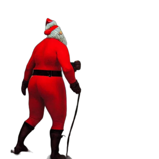 staff, concept art, portrait, santa transparent PNG cut-out