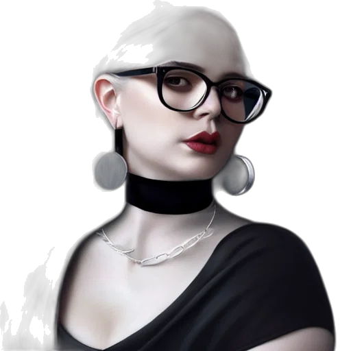 face, staff, jewelry, robot transparent PNG cut-out