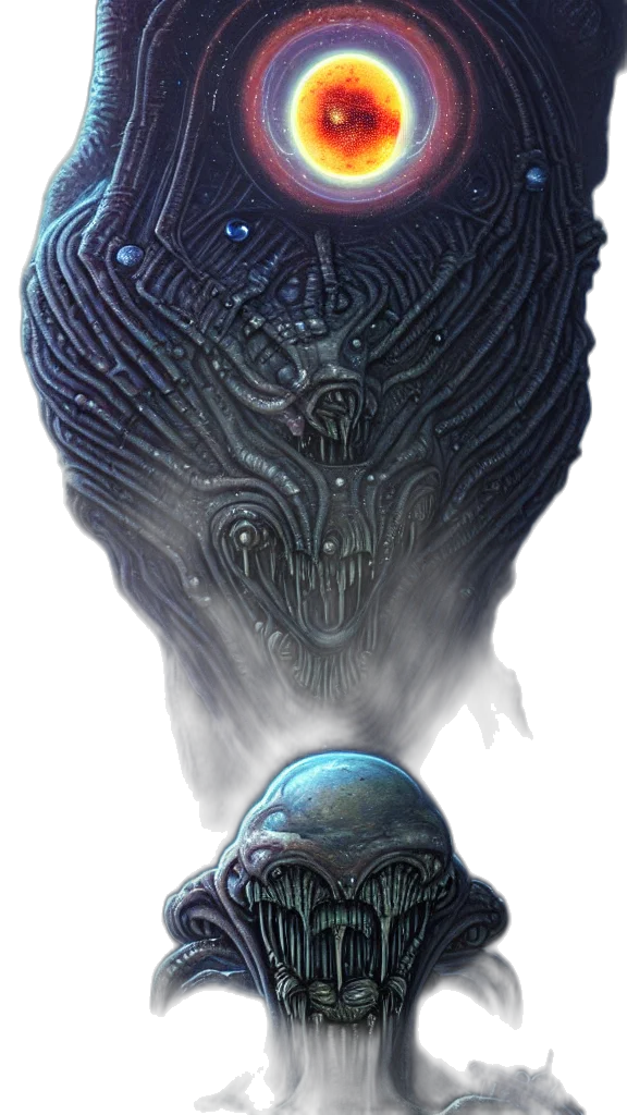 mask, creature, face, hair transparent PNG cut-out