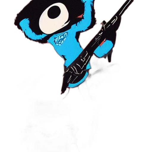 staff, weapon, robot, jacket transparent PNG cut-out