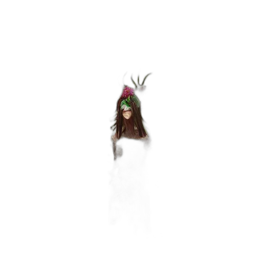 crown, creature, hat, hair transparent PNG cut-out