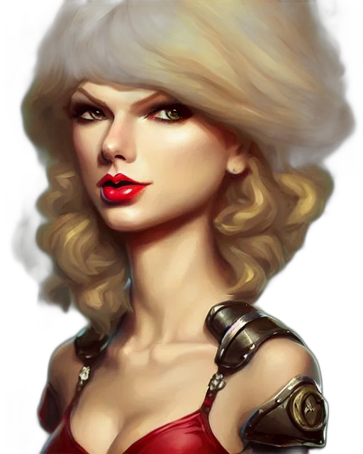 face, jewelry, fantasy art, photorealistic, concept art, comic book art, golden, red transparent PNG cut-out