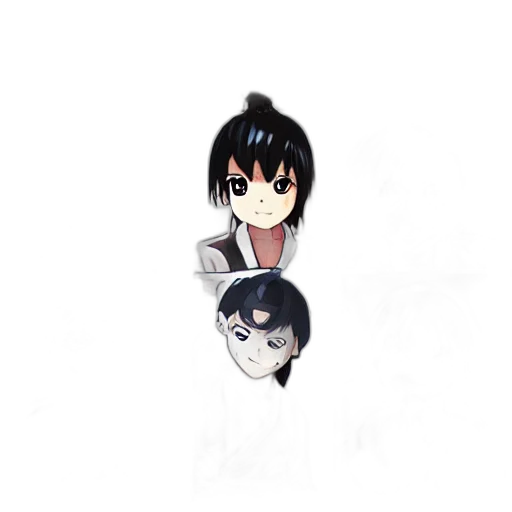 staff, anime, pixel art, cartoon transparent PNG cut-out