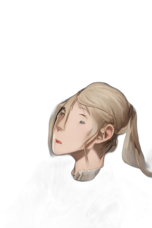 face, hair, mask, staff transparent PNG cut-out
