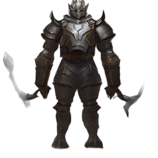 sword, weapon, mask, concept art, fantasy art, 3d render, pixel art, dark transparent PNG cut-out