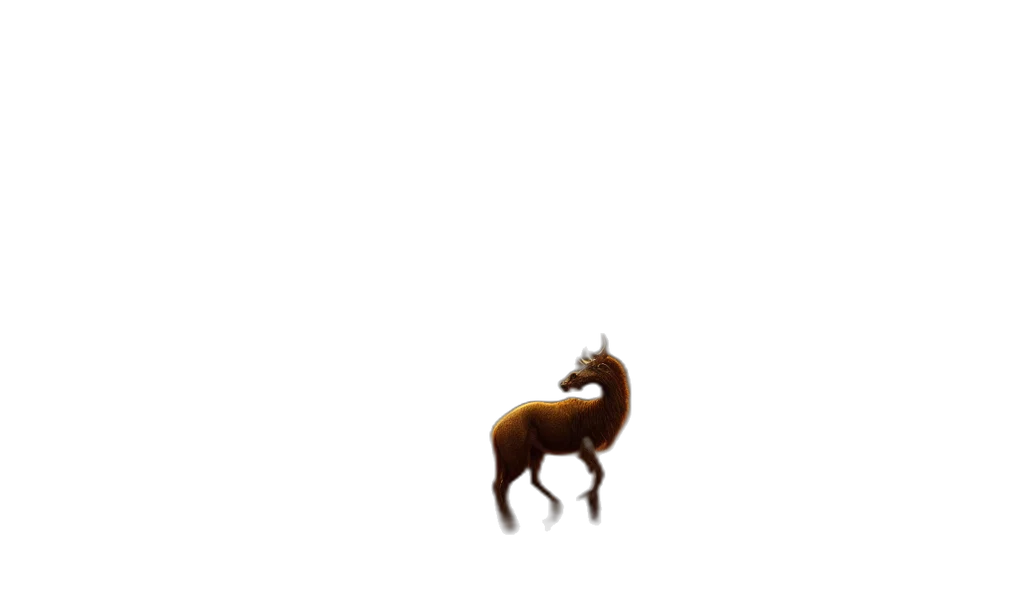 animal, creature, furniture, staff, 3d render, pixel art, concept art, photorealistic transparent PNG cut-out