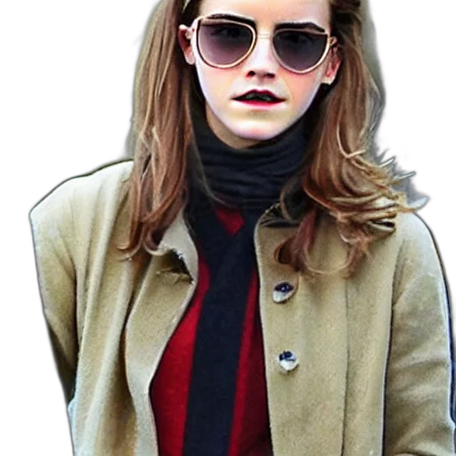 jacket, face, staff, photorealistic transparent PNG cut-out