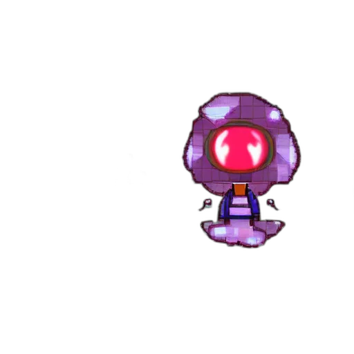 robot, creature, staff, crown transparent PNG cut-out