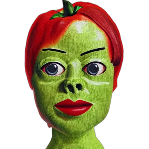 face, mask, robot, creature transparent PNG cut-out