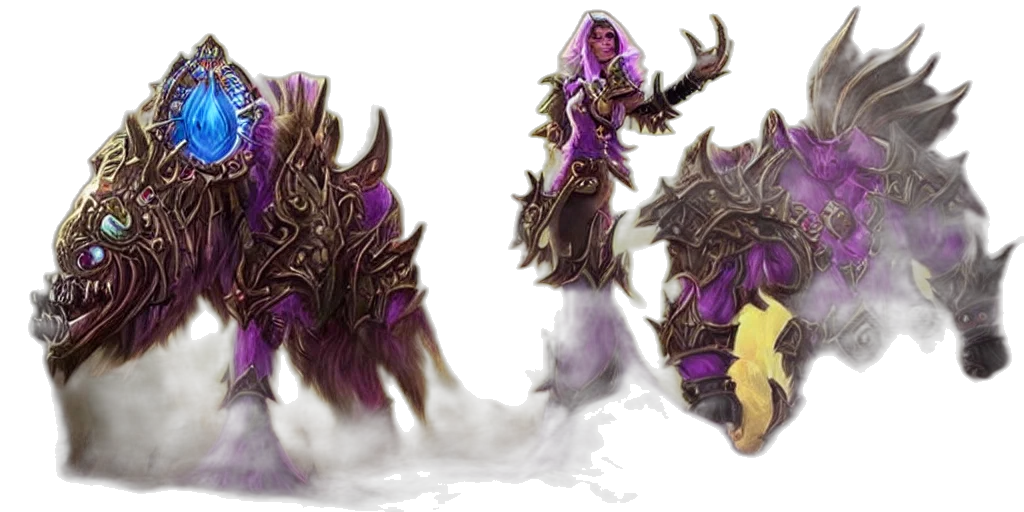 concept art, fantasy art, dark, wow transparent PNG cut-out