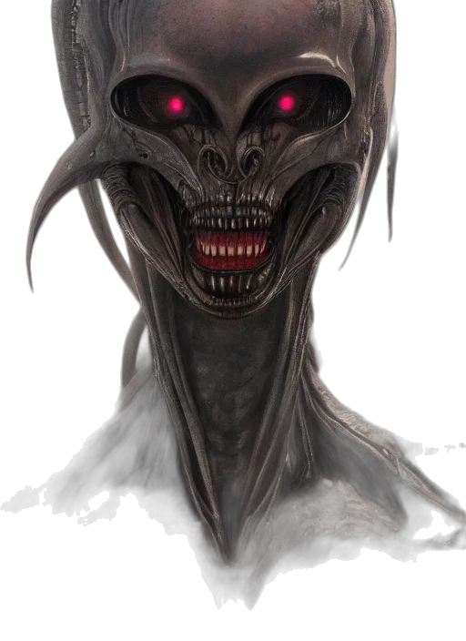 mask, face, creature, robot transparent PNG cut-out