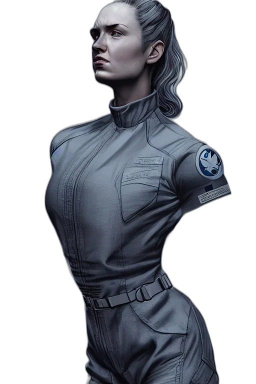 robot, jacket, staff, dress transparent PNG cut-out
