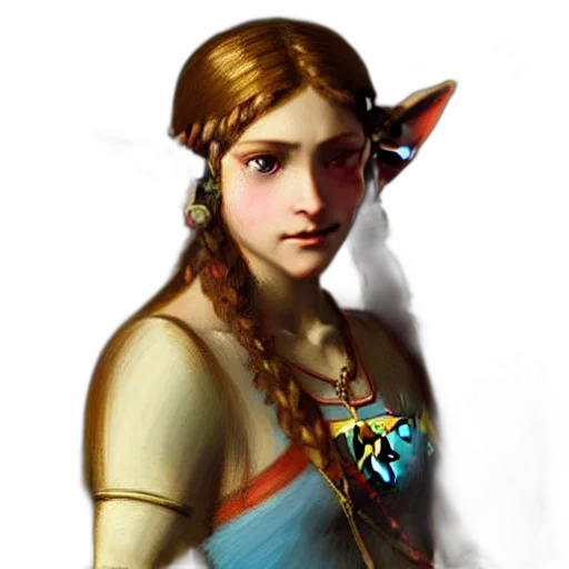 face, staff, dragon, jewelry transparent PNG cut-out