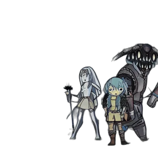 staff, creature, concept art, fantasy art transparent PNG cut-out