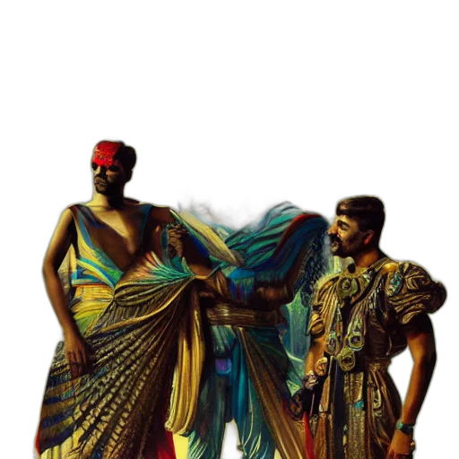 concept art, fantasy art, pixel art, oil painting transparent PNG cut-out