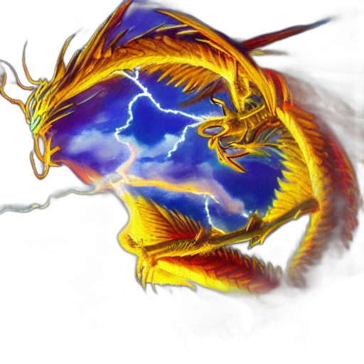 dragon, staff, fantasy art, concept art, photorealistic, pixel art, fire, award transparent PNG cut-out