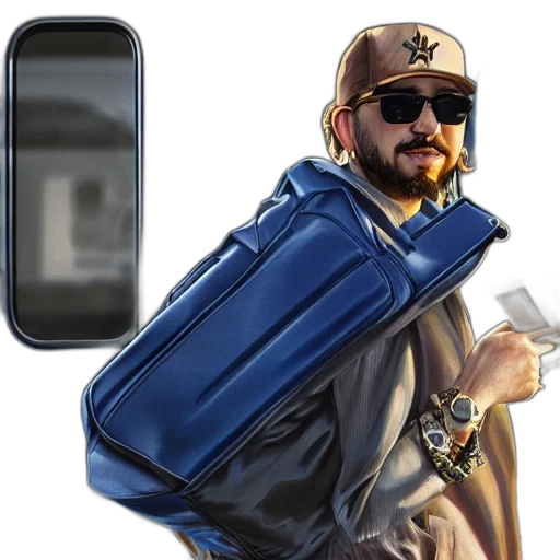 jacket, concept art, photorealistic, cartoon transparent PNG cut-out