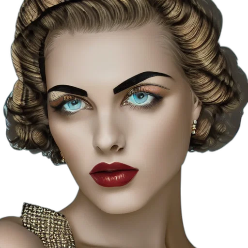 jewelry, face, crown, photorealistic transparent PNG cut-out