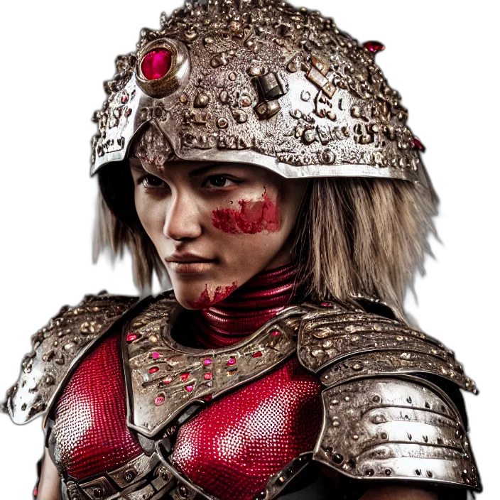 face, sword, mask, concept art transparent PNG cut-out