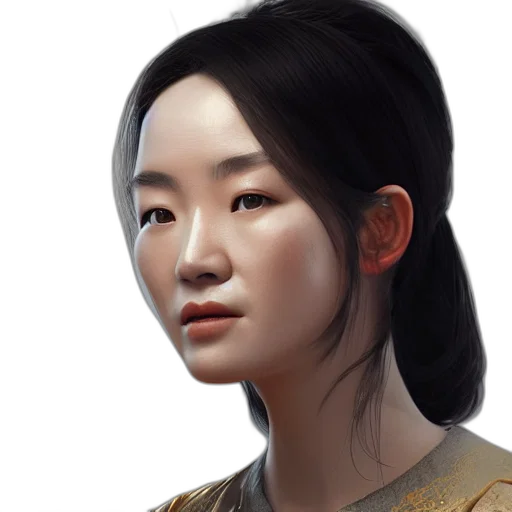 face, staff, dragon, jewelry, photorealistic, fantasy art, concept art, oil painting transparent PNG cut-out