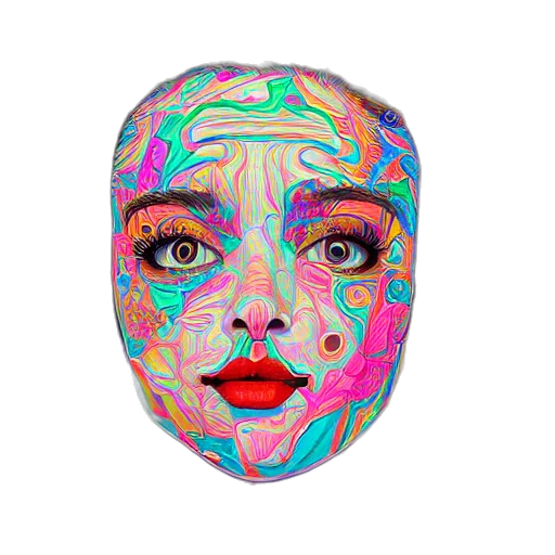 face, mask, robot, jewelry transparent PNG cut-out