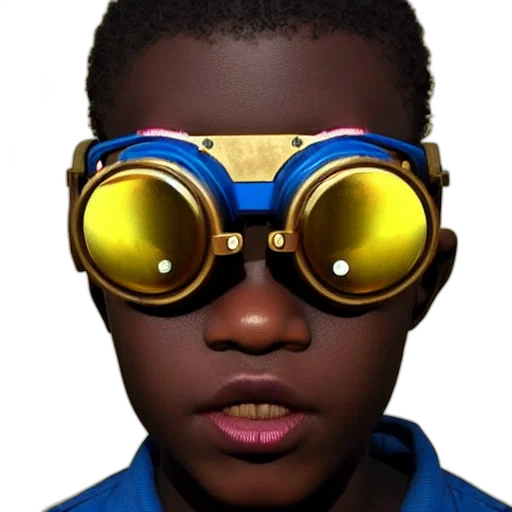 face, mask, robot, 3d render, photorealistic, concept art, cartoon, neon transparent PNG cut-out