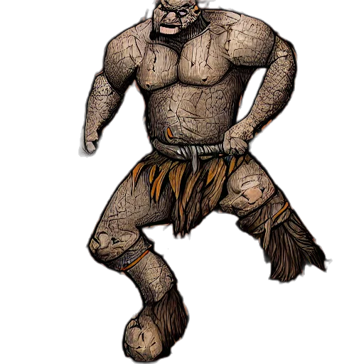 creature, animal, staff, mask, concept art, fantasy art, comic book art, pixel art transparent PNG cut-out