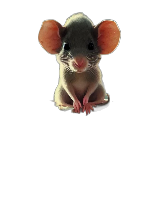animal, creature, staff, hat, photorealistic, 3d render, concept art, oil painting transparent PNG cut-out