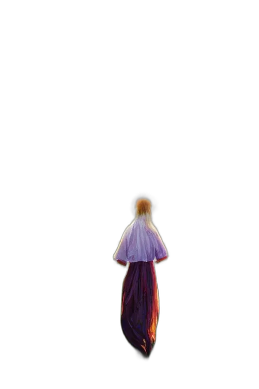 dress, crown, bottle, staff transparent PNG cut-out