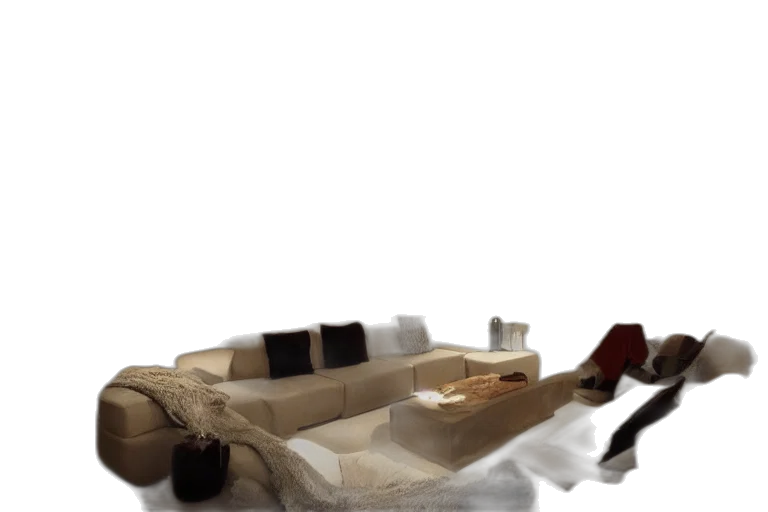 furniture, 3d render, photorealistic, concept art transparent PNG cut-out
