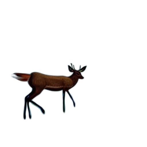 animal, creature, crown, staff, concept art, pixel art, 3d render, fantasy art transparent PNG cut-out