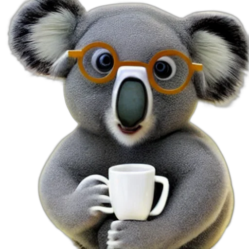 animal, staff, creature, 3d render transparent PNG cut-out