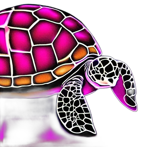 animal, jewelry, 3d render, photorealistic, concept art, vaporwave, neon, colorful transparent PNG cut-out