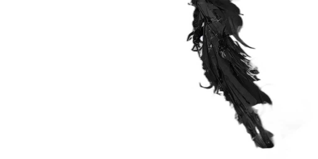 hair, mask, dress, dragon transparent PNG cut-out